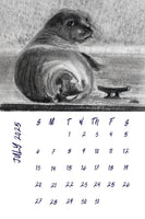 2025 Desktop Animal Art Calendar